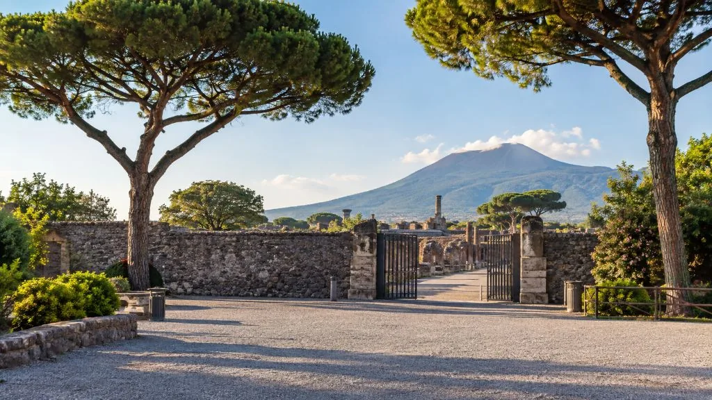L’ingresso di Porta Marina agli Scavi di Pompei